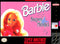 Barbie Super Model SNES Front Cover