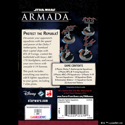 Republic Fighter Squadrons - Star Wars Armada