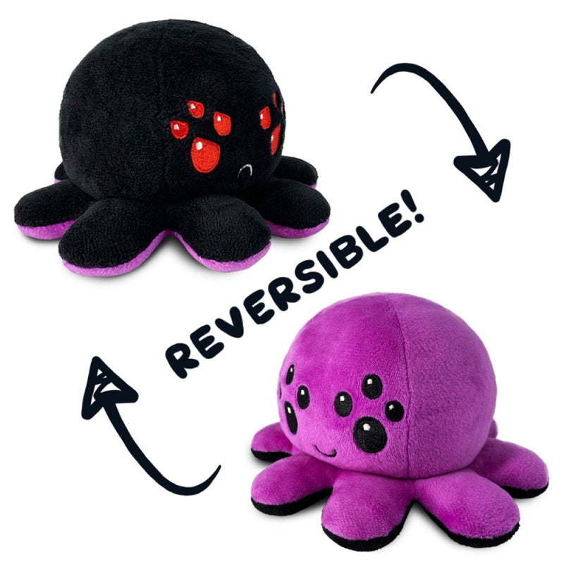 Purple and Black Spider - Reversible Mini Plush