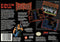 Blackthorne Super Nintendo Back Cover Pre-Played