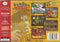 Banjo - Tooie Nintendo 64 Back Cover
