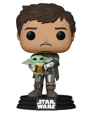 Pop! Star Wars: The Mandalorian - Mando holding Child 461