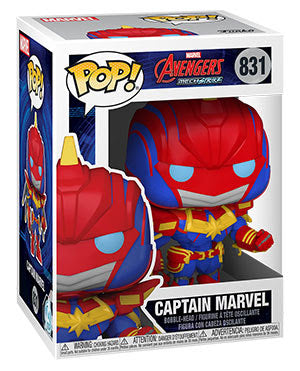 Pop! Marvel Avengers Mech Strike - Captain Marvel 831