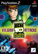 Ben 10 Alien Force Vilgax Attacks Front Cover - Playstation 2 Pre-Played