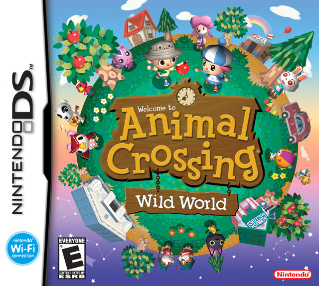 Animal Crossing Wild World NIntendo DS Front Cover
