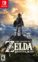 The Legend of Zelda: Breath of the Wild Front Cover - Nintendo Switch Pre-Played