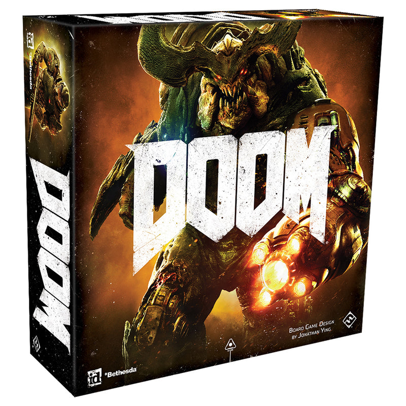 Doom the Board Game Front of Box